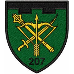 207th Battalion, 241st Separate Brigade Patch of the Territorial Defense Forces of Ukraine #2