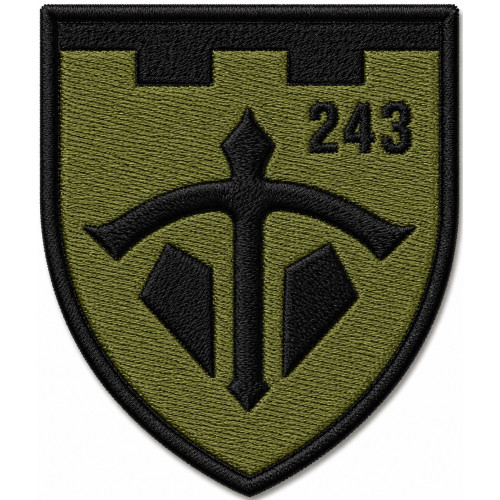 243rd Battalion, 241st Separate Brigade Patch of the Territorial Defense Forces of Ukraine
