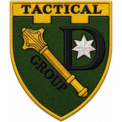 Tactical Group Druzhkivka Patch of the Territorial Defense Forces of Ukraine
