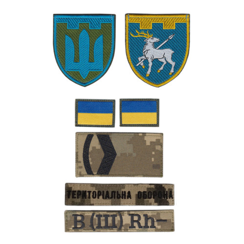 Territorial Defense Set Patches