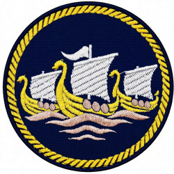 14th Brigade of Guard Ships Patch of the Naval Forces of Ukraine
